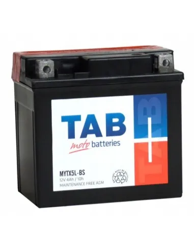 BATERIA DE MOTO TAB  4 AH 12V