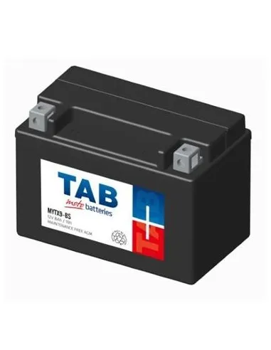 Batería Tab YTX9-BS 12V 8AH Sin Mantenimiento