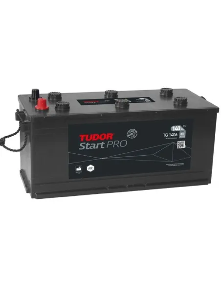 TUDOR - TG1406 - Batería de arranque 12V 800A + DERECHA 513X175X225
