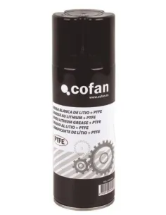 Grasa blanca de litio con PTFE COFAN 15000007 de 400 ml