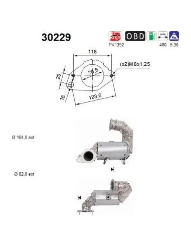 Termostato Audi A3