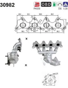 Termostato Refrigerante Ford Tr