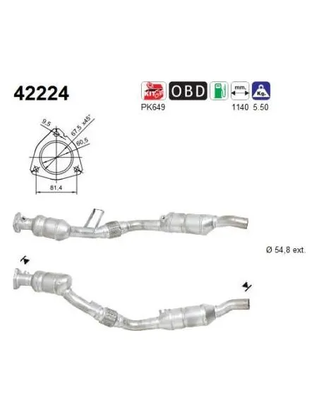 Kit Capuchon+Tope Amortiguadorq7 Metalcaucho 42224