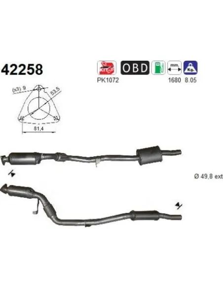 Kit Capuchon+Tope Amortigu