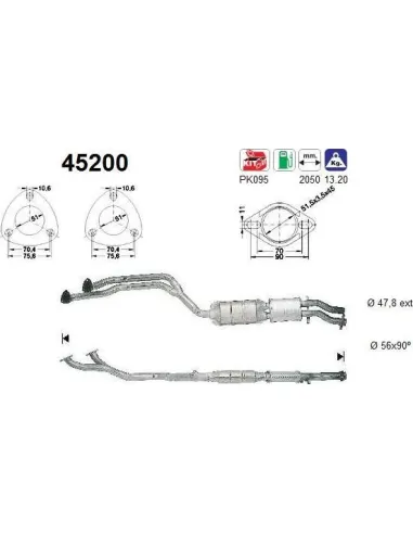 Colector De Admisión Land Rover Ran Metalcaucho 45200