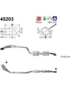 Módulo colector de admisión Audi / SEAT 45203