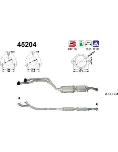 Colector De Admisión Vw Golf Metalcaucho 45204