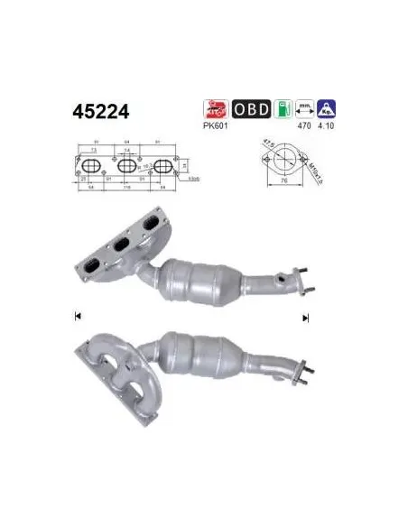 Colector De Admisión Mazda 6 Metalcaucho 45224