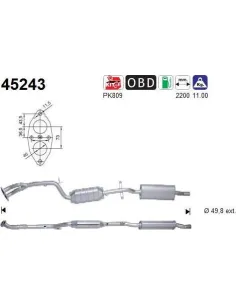 Colector De Admisión Audi A6 Metalcaucho 45243