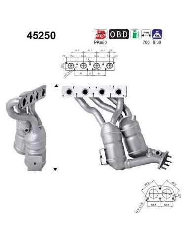 Colector De Admisión Jeep Compass Metalcaucho 45250