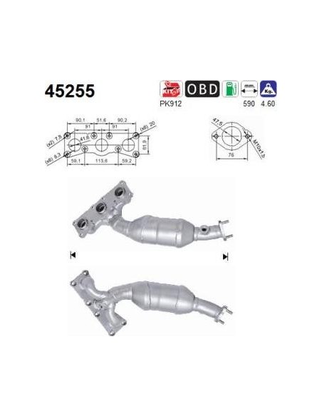 Colector De Admisión Beetle Metalcaucho 45255
