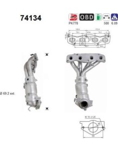 RODAMIENTO EJE DELANTERO SLK 55 AMG-200-250 CDI / D-250-280-300-350 | RECAMBIOS COLMENAR