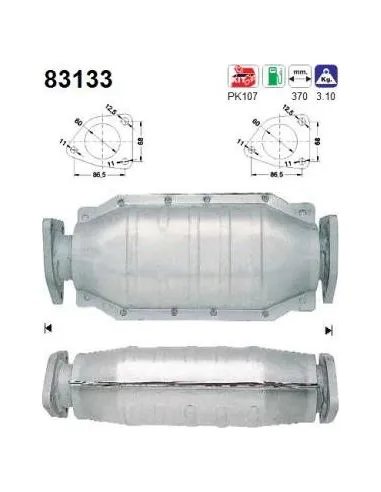 Cable de freno de estacionamiento Renault 83133 Delantero