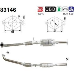 Cable del acelerador Renault 83146 995 mm