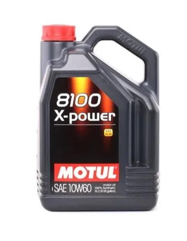 ACEITE MOTUL X-POWER 8100 10W60 5L