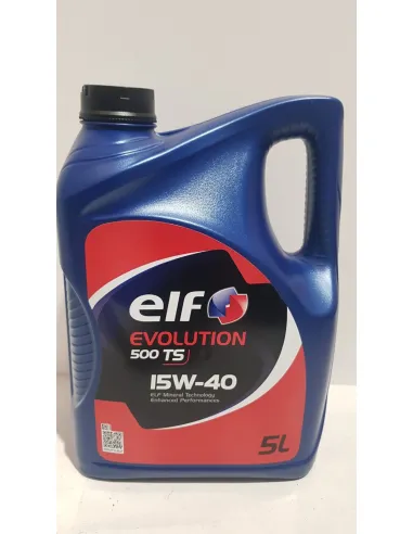 Aceite de motor Evolution 500 TS 15W-40 ELF 2196568 para Motores de