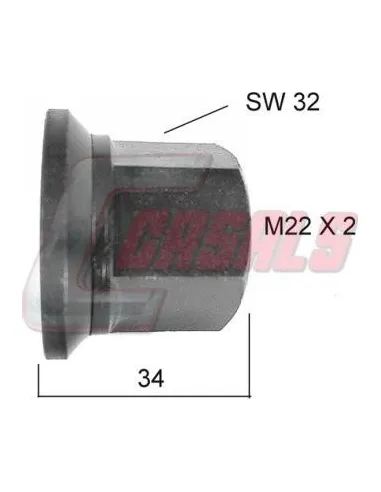 TUERCA M22X2 SW32