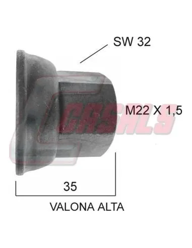 TUERCA M22X150 SW32