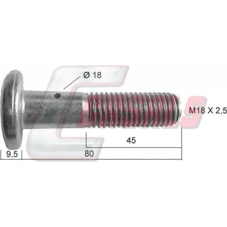 Tornillería de rueda CASALS 21128