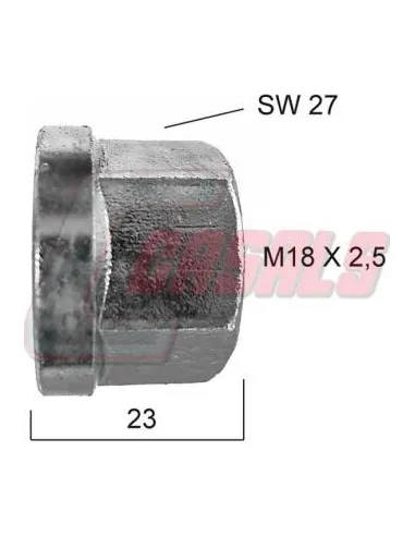 TUERCA M18X2.5 SW27