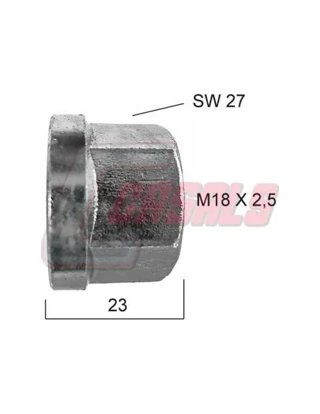 TUERCA M18X2.5 SW27