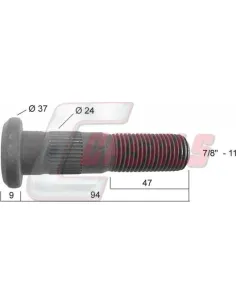 PERNO R.O.R. DERECHO