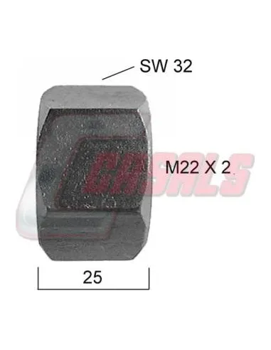 TUERCA M22X2 SW32