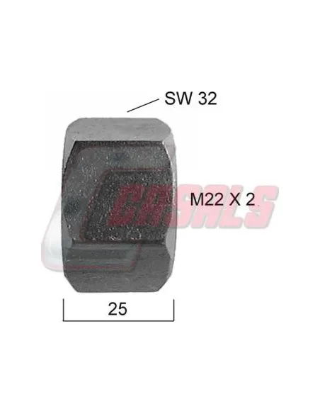 TUERCA M22X2 SW32