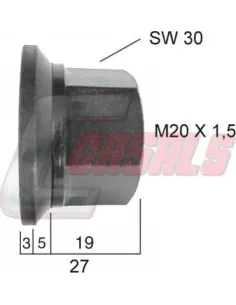 TUERCA M20X1.5 SW30