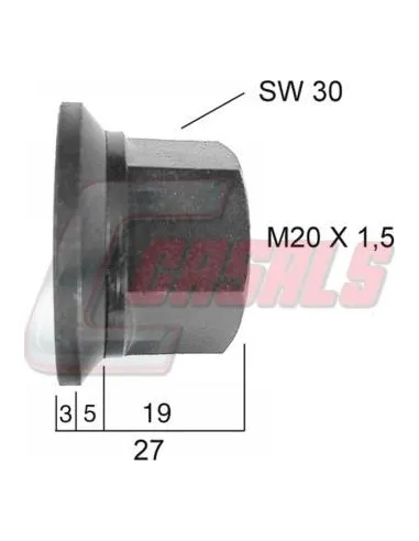 TUERCA M20X1.5 SW30