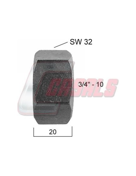 TUERCA 3-4-10 SW32