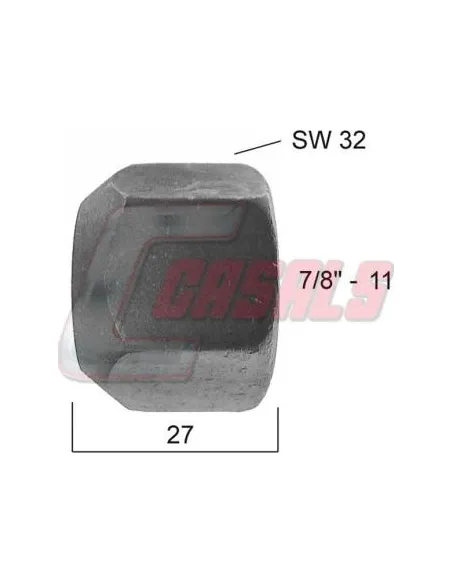 TUERCA 7-8-11 SW32 DERECHA