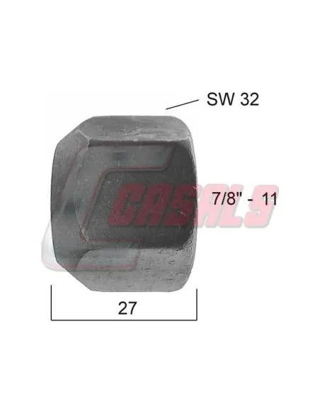 TUERCA 7-8-11 SW32 IZQUIERDA