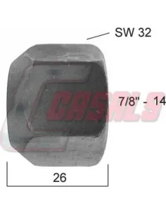 TUERCA 7-8-14 SW32 DERECHA