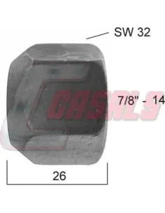 TUERCA 7-8-14 SW32 IZQUIERDA