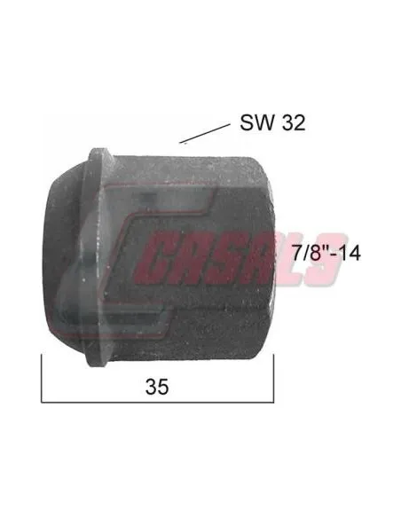 TUERCA 7-8-14 SW32 IZQUIERDA