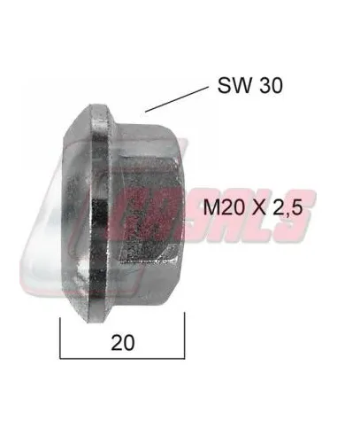 TUERCA M20X2.5 SW30