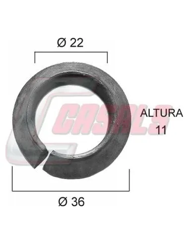 ARANDELA 23.5X10X40