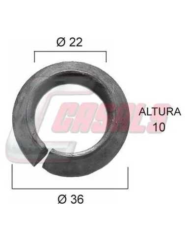 ARANDELA 22.5X10X39.5