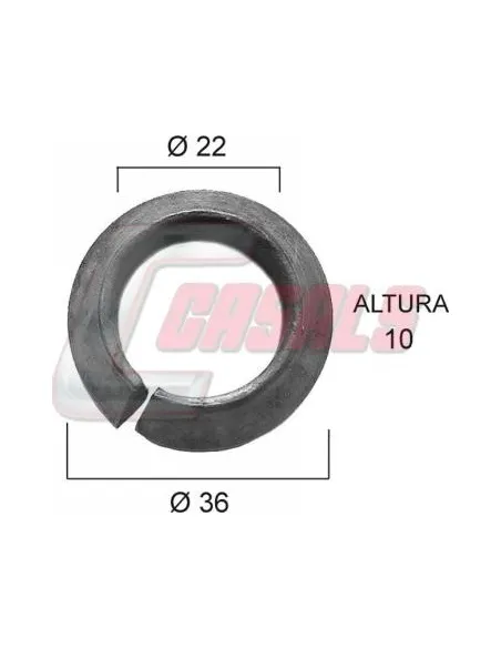 ARANDELA 22.5X10X39.5