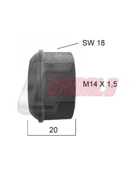 TUERCA 14X150 IZQU.