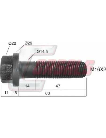 Tornillería de rueda para SAF, SAUER, SAE CASALS 21510