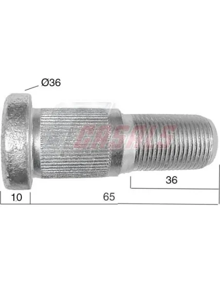 Tornillería de rueda para NISSAN, NEOPLAN CASALS 21522