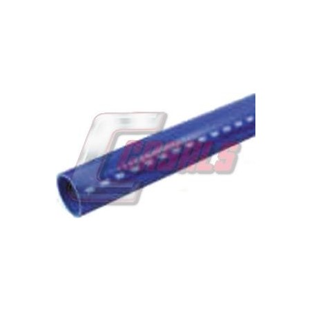 TUBO SILICONA RECTO 6X1000 AZUL
