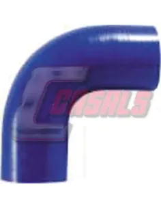 TUBO SILICONA CODO 90? 18X100X100 AZUL