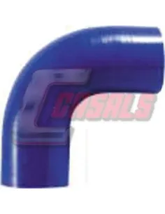 TUBO SILICONA CODO 90? 65X200X200 AZUL