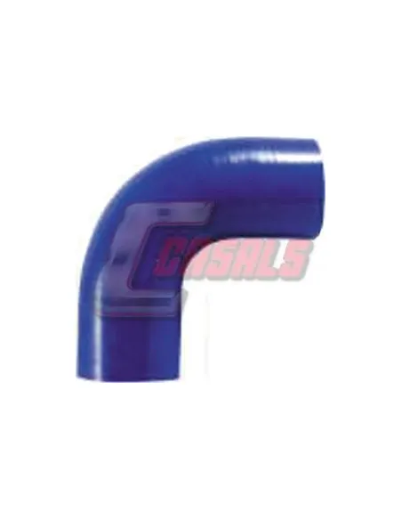 TUBO SILICONA CODO 90? 100X200X200 AZUL