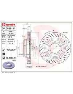09.C089.11 Disco de freno Brembo