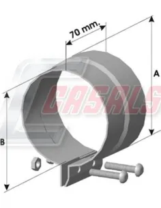 ABRAZADERA A 132. B 128