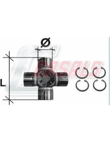 CRUCETA 27.00X74.60mm